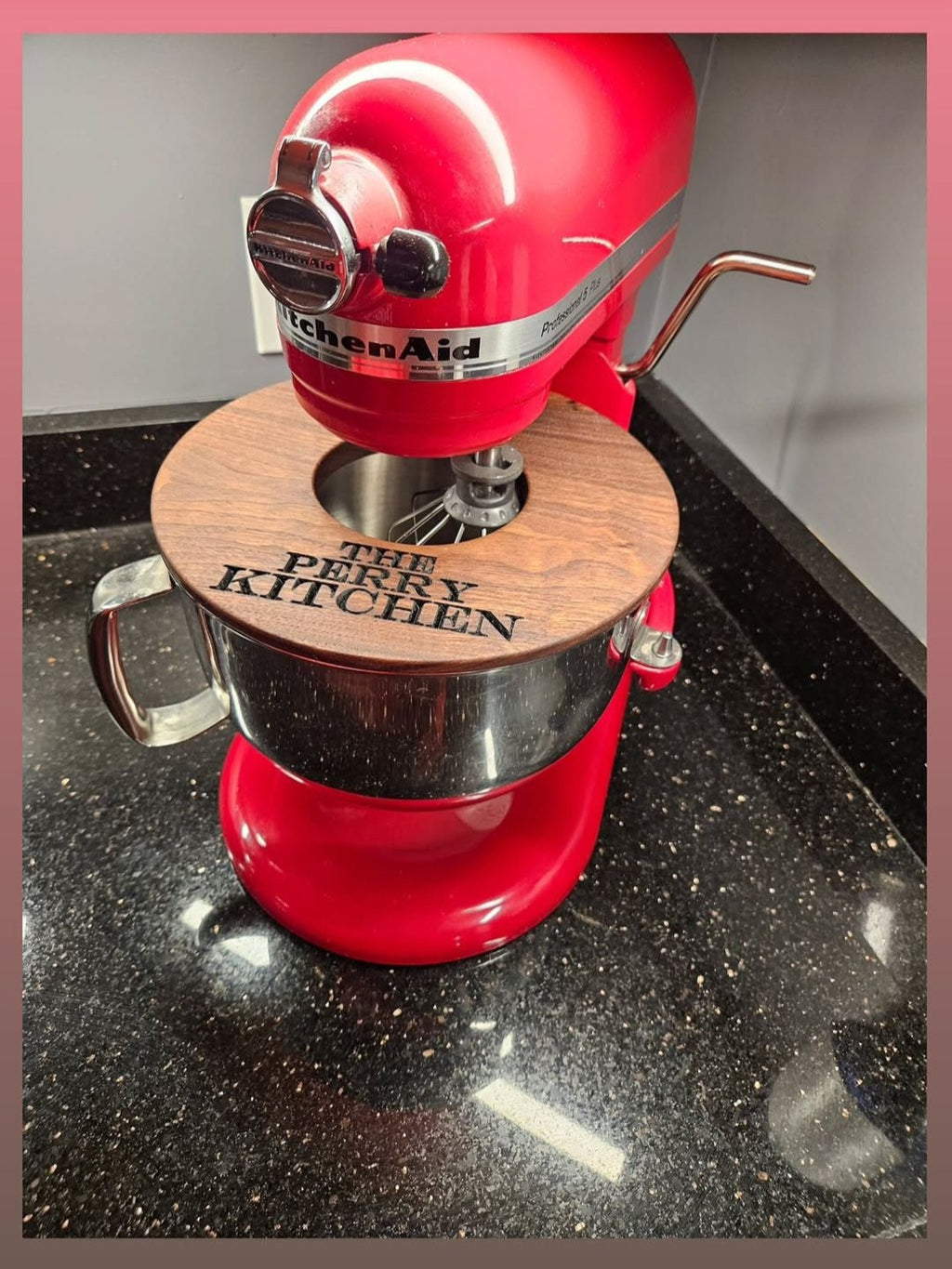 Kitchen Aid Walnut Lid