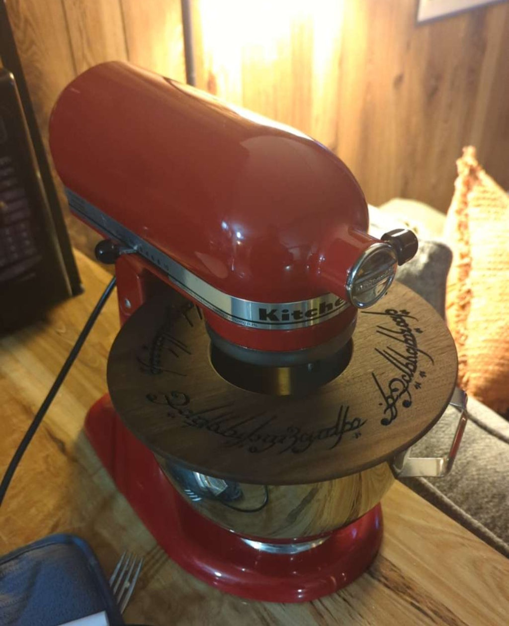 Kitchen Aid Walnut Lid