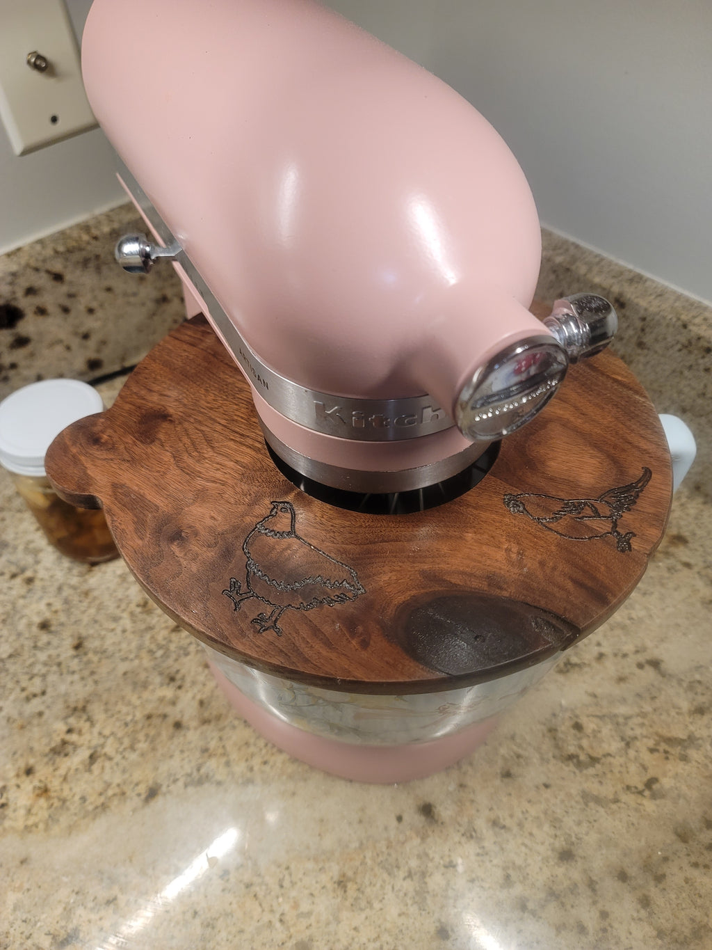 Kitchen Aid Walnut Lid