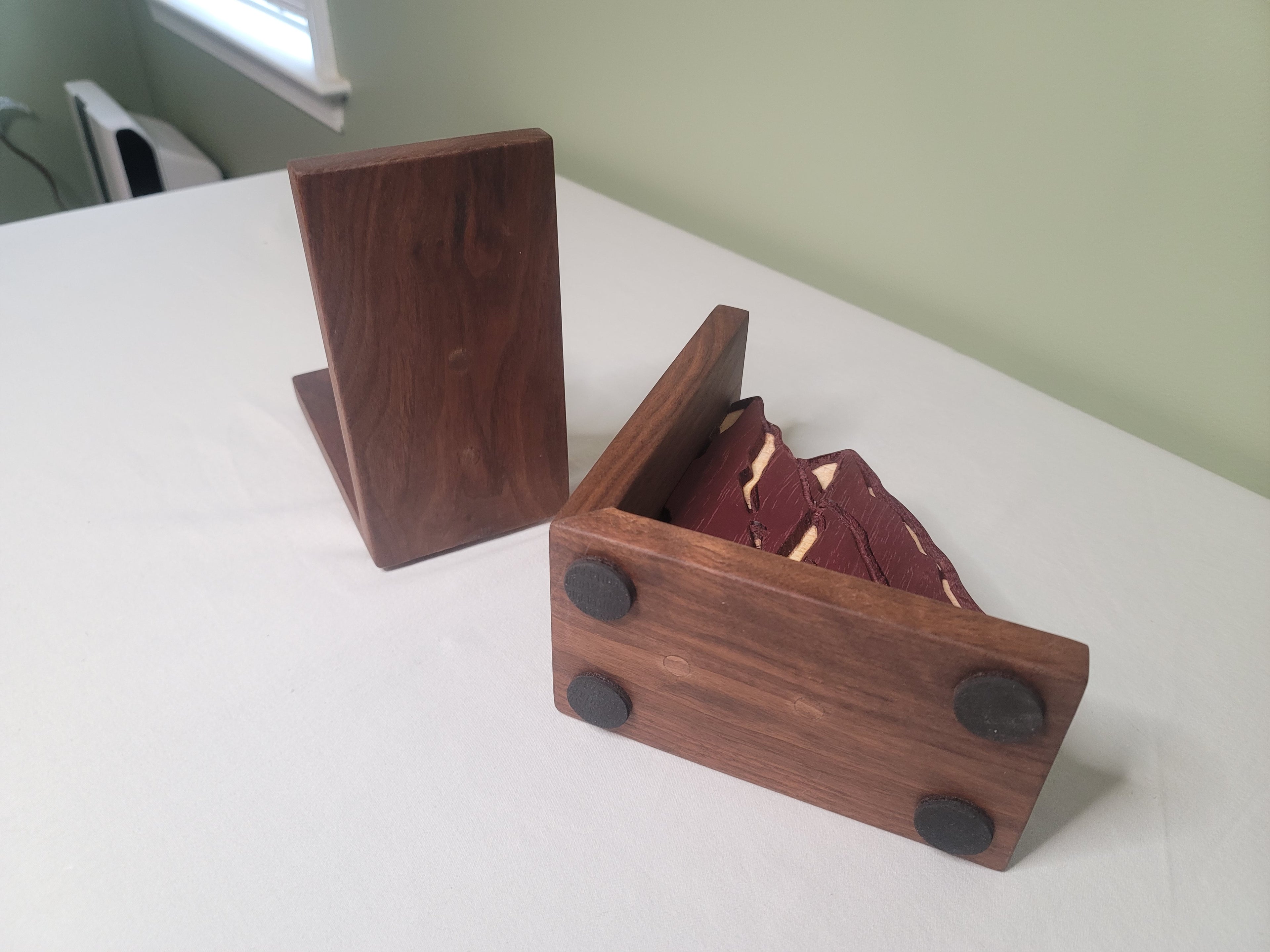 Mountain Scene Bookends